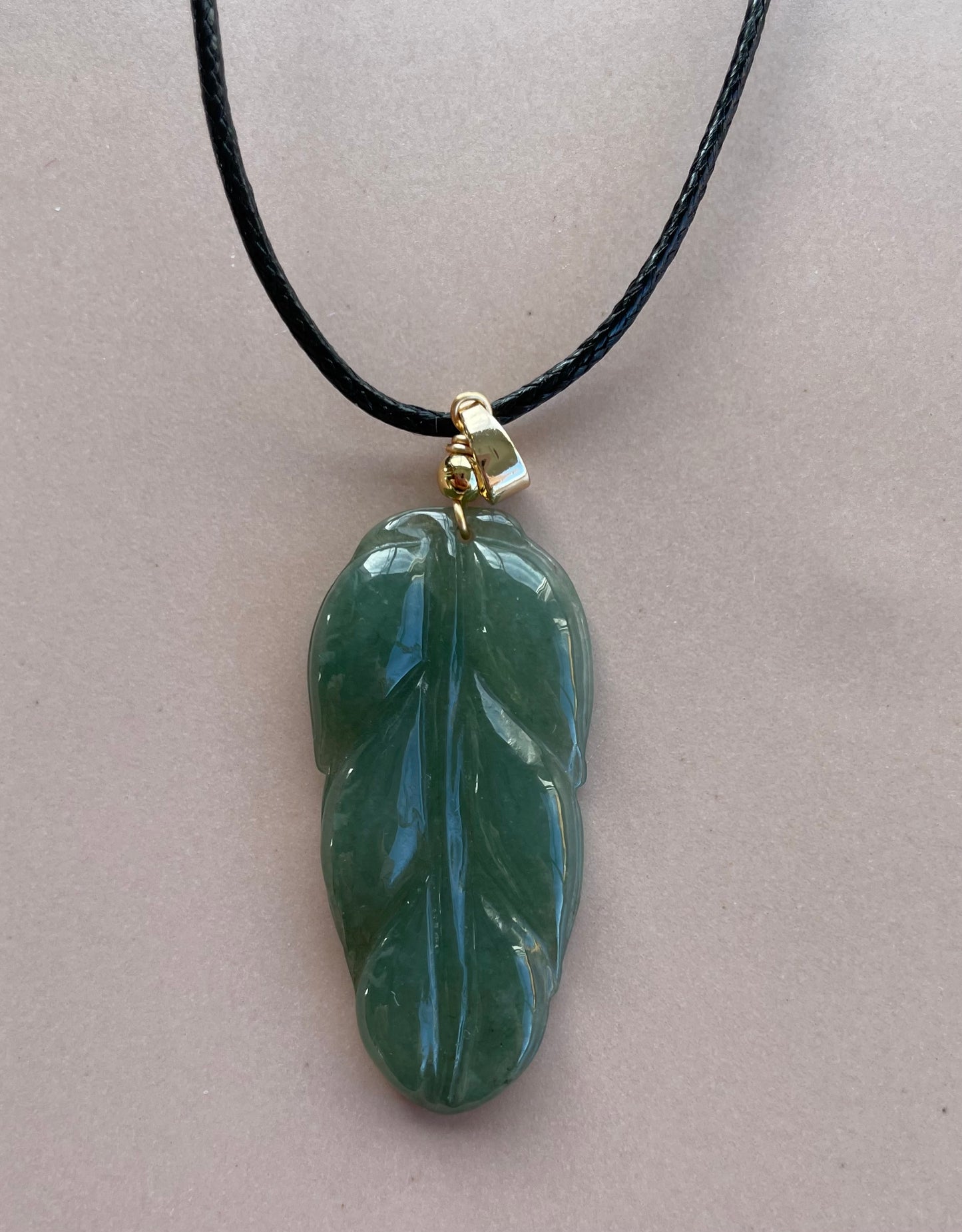 Icy Green Jadeite, 100% Untreated Certified Genuine Type A Burmese Jadeite, Leaf Jadeite Jade Pendant Necklace, Grade A Jadeite, Burma Jadeite